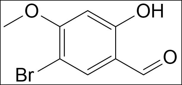 5- bromo -2- hydroxy -4- metoxybenzaldehyde; CAS NO .: 57543-36-9